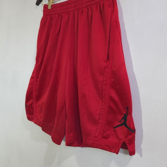 Jordans | Men's Red Athletic Shorts - Picture 2 of 11